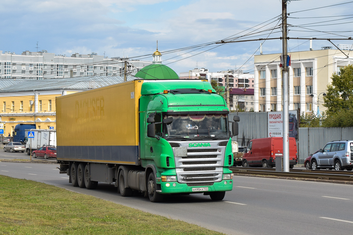 Алтайский край, № А 495 КА 122 — Scania ('2009) G400