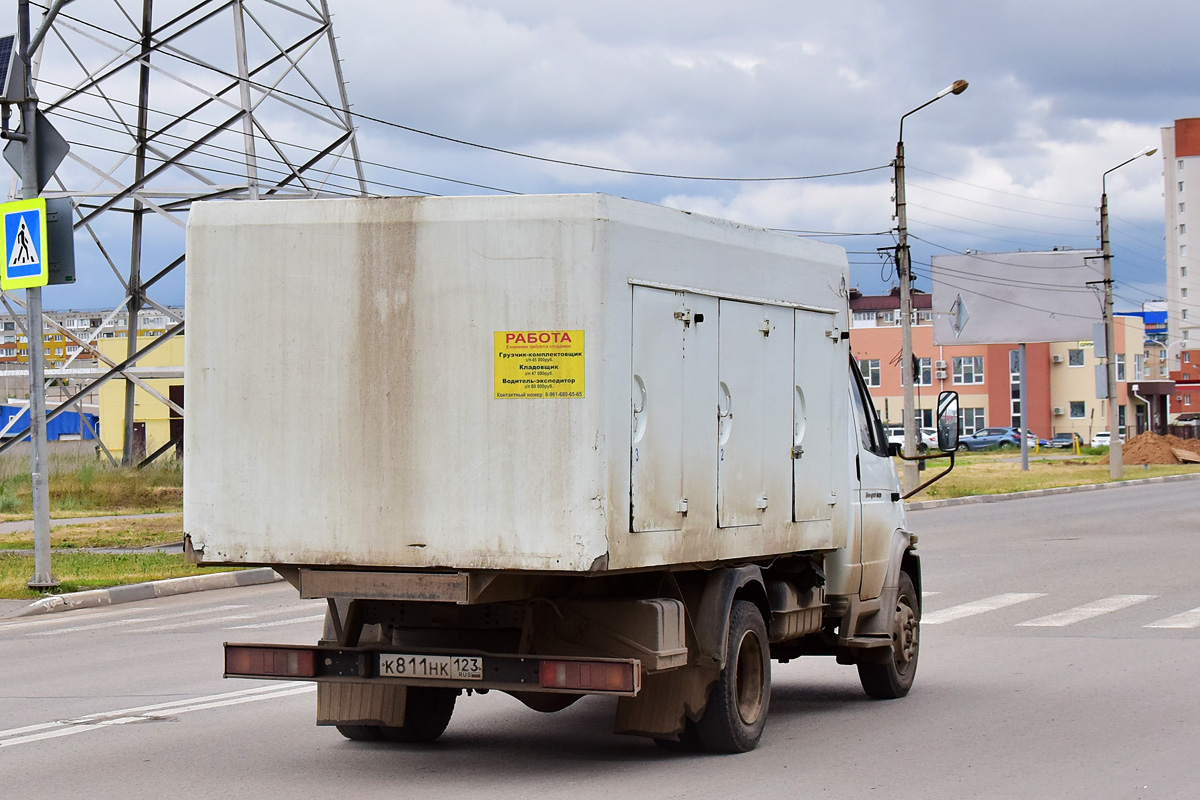 Волгоградская область, № К 811 НК 123 — ГАЗ-33106 "Валдай"