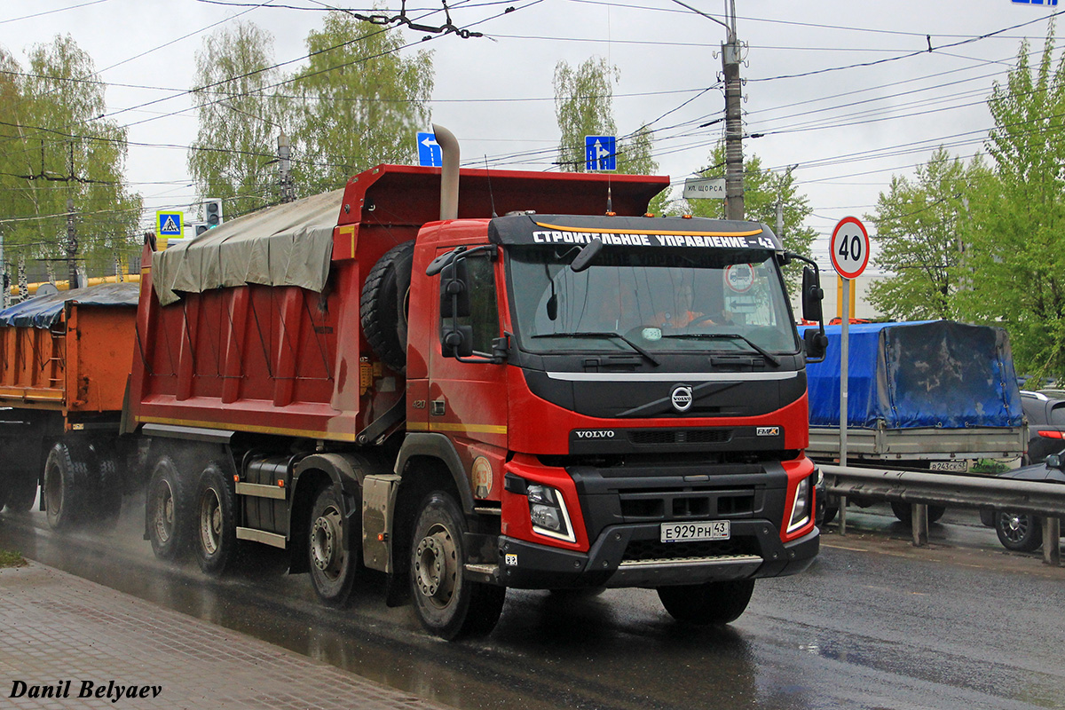 Кировская область, № Е 929 РН 43 — Volvo ('2013) FMX.420 [X9P]