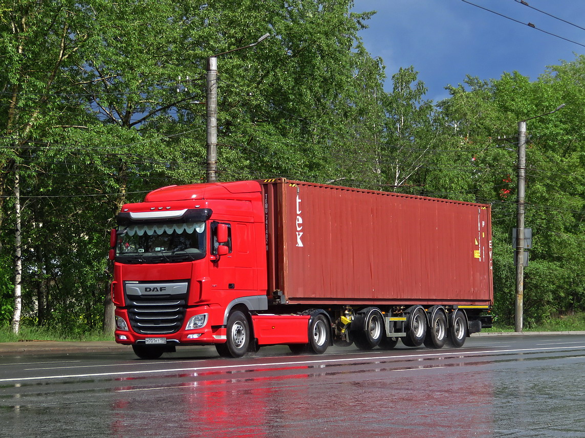 Санкт-Петербург, № М 701 КТ 198 — DAF XF Euro6 FT