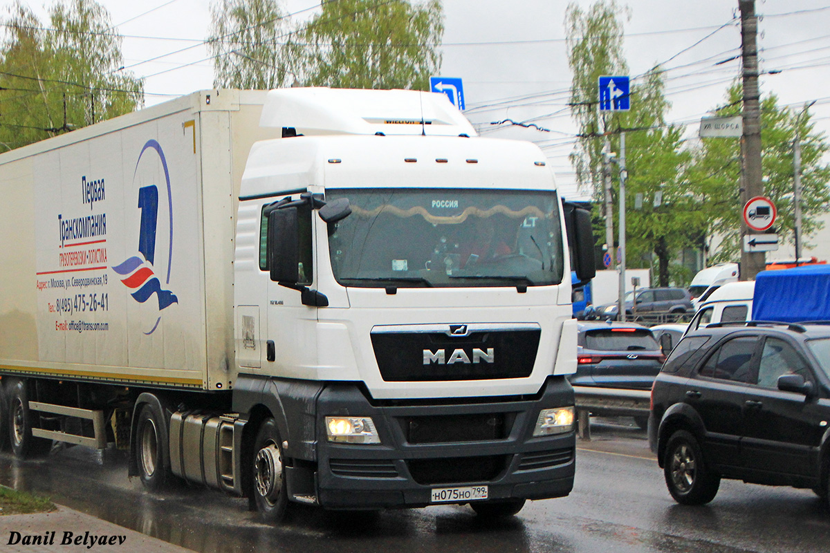 Москва, № Н 075 НО 799 — MAN TGX ('2007) 18.400