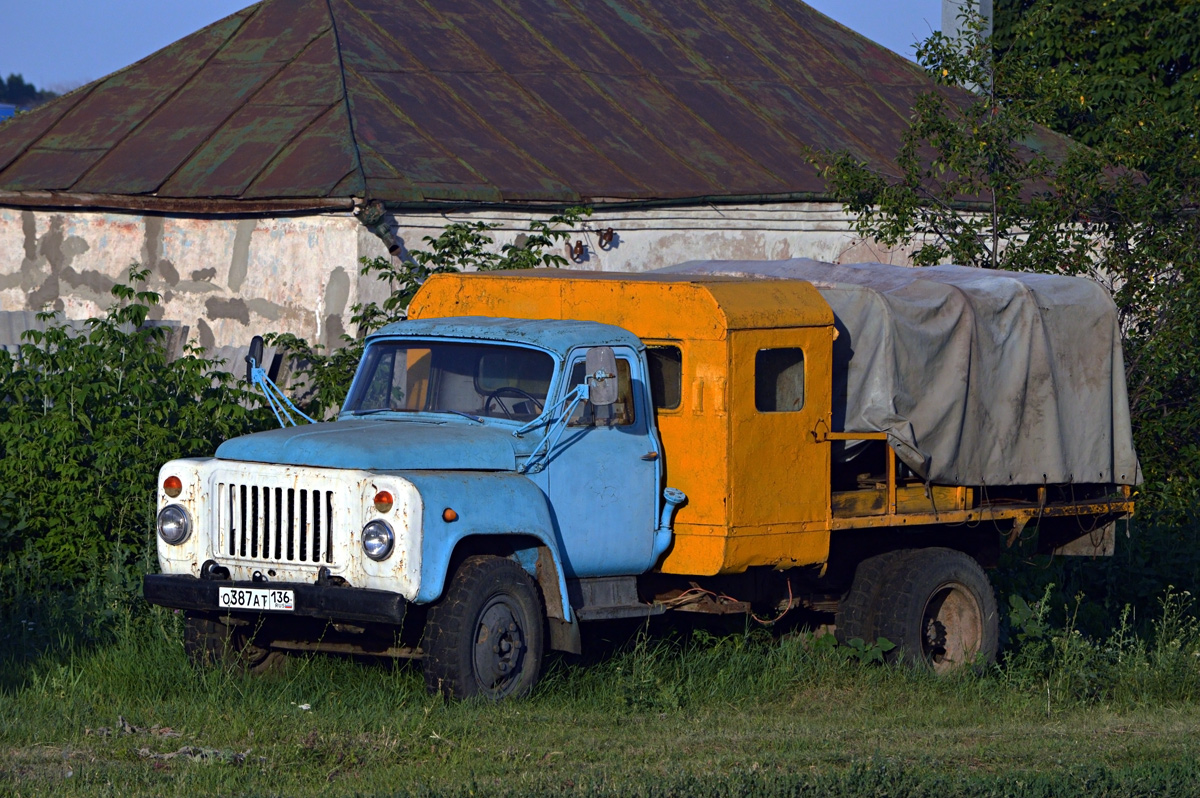 Воронежская область, № О 387 АТ 136 — ГАЗ-53-12