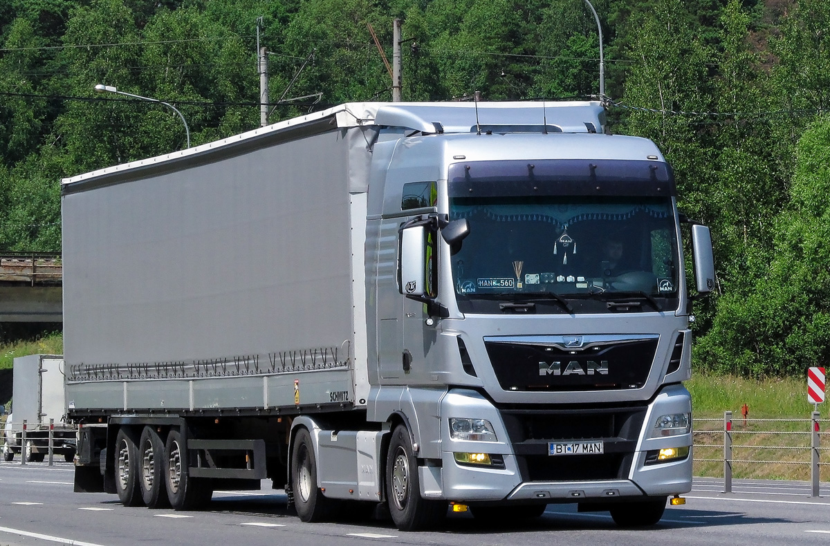 Румыния, № BT 17 MAN — MAN TGX ('2012) (Общая модель)