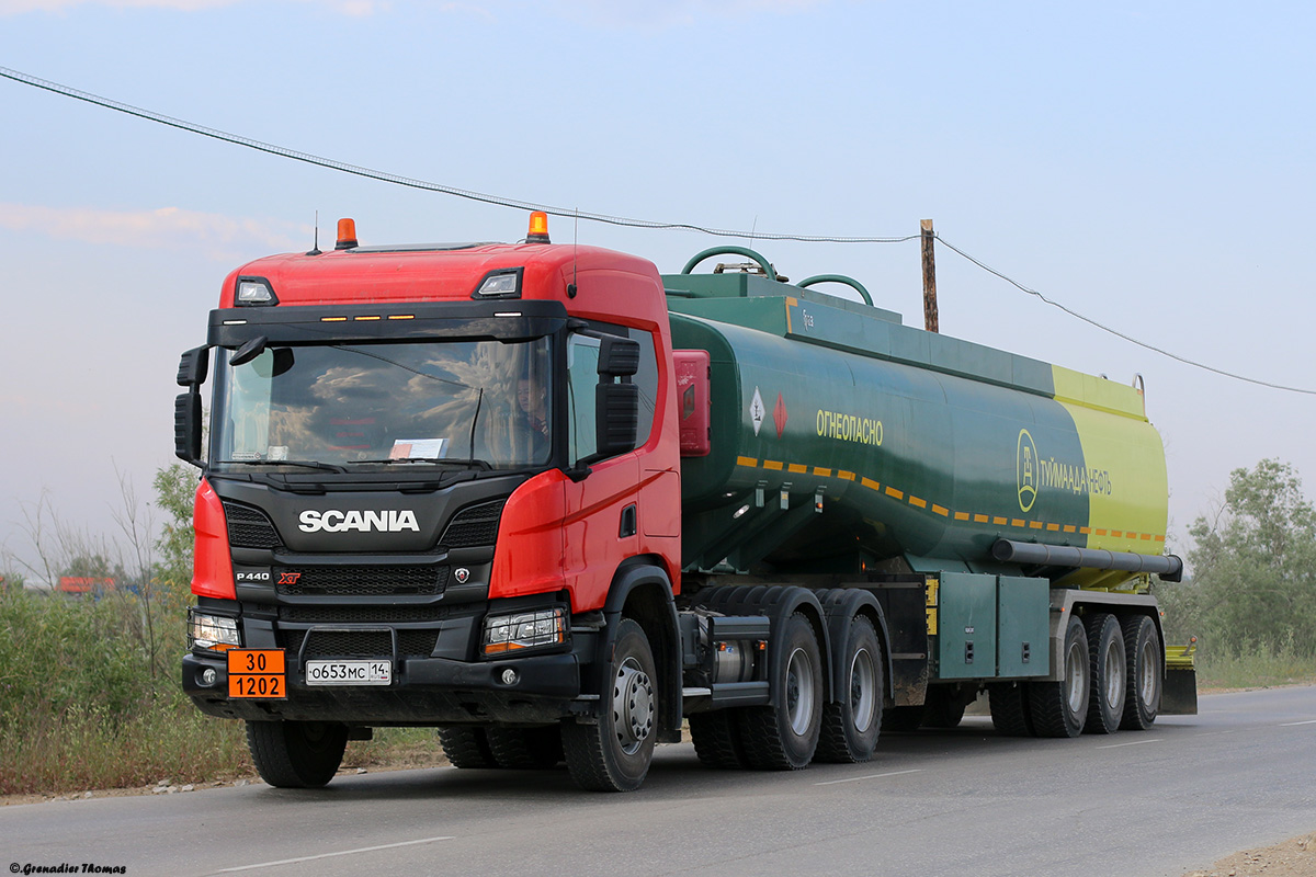 Саха (Якутия), № О 653 МС 14 — Scania ('2016) P440