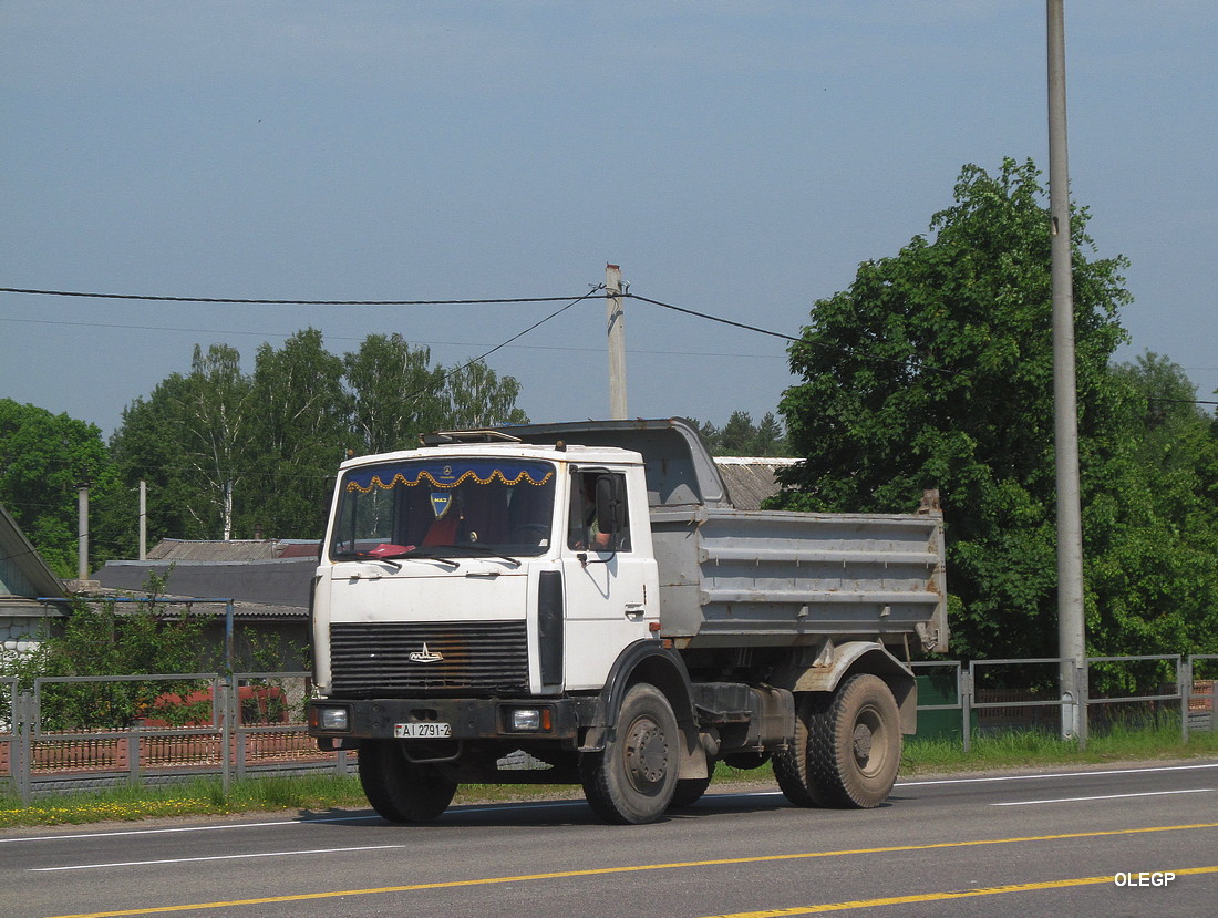 Витебская область, № АІ 2791-2 — МАЗ-5551 (общая модель)