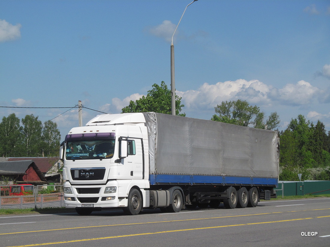 Витебская область, № АМ 0086-2 — MAN TGX ('2007) 18.400