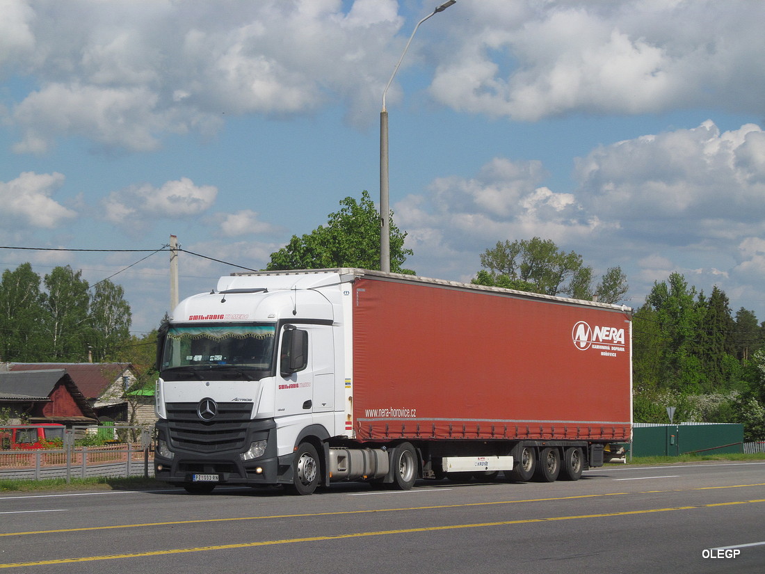 Сербия, № PŽ 033-RN — Mercedes-Benz Actros ('2018) 1845