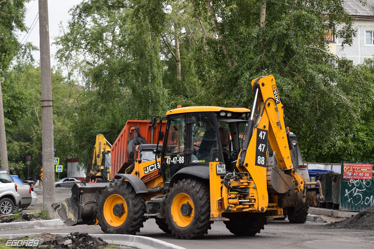 Архангельская область, № 9866 АВ 29 — JCB 4CX