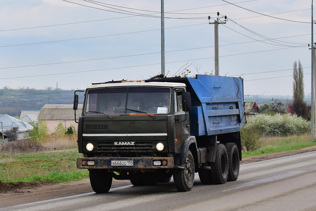 Волгоградская область, № В 666 ОО 134 — КамАЗ-55111 [551110]