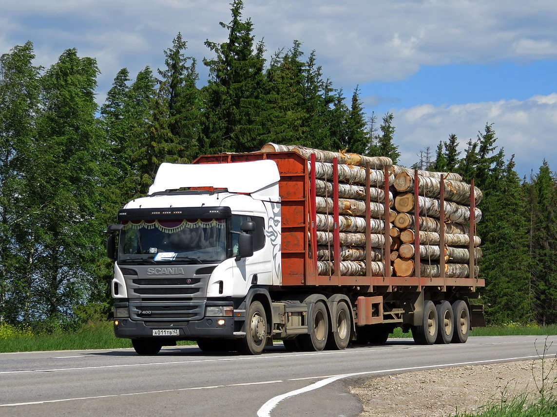 Кировская область, № А 011 ТВ 43 — Scania ('2011) P400