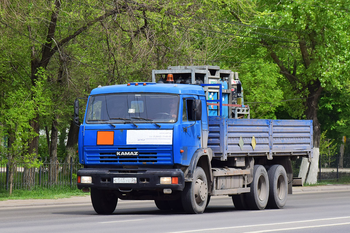 Волгоградская область, № С 545 УЕ 34 — КамАЗ-53215-15 [53215R]