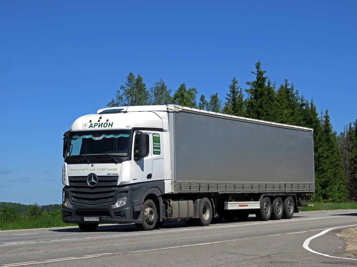 Архангельская область, № М 307 ХК 29 — Mercedes-Benz Actros '18 1842 [Z9M]