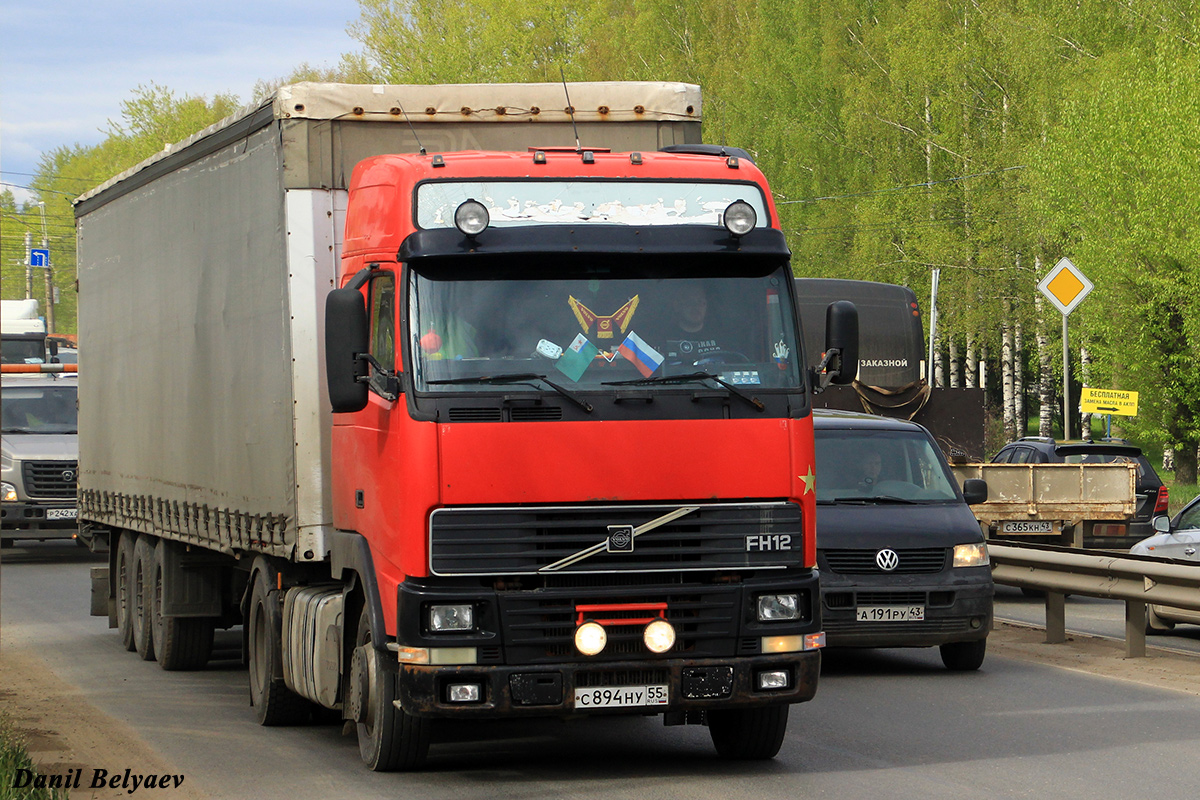 Омская область, № С 894 НУ 55 — Volvo ('1993) FH12.380