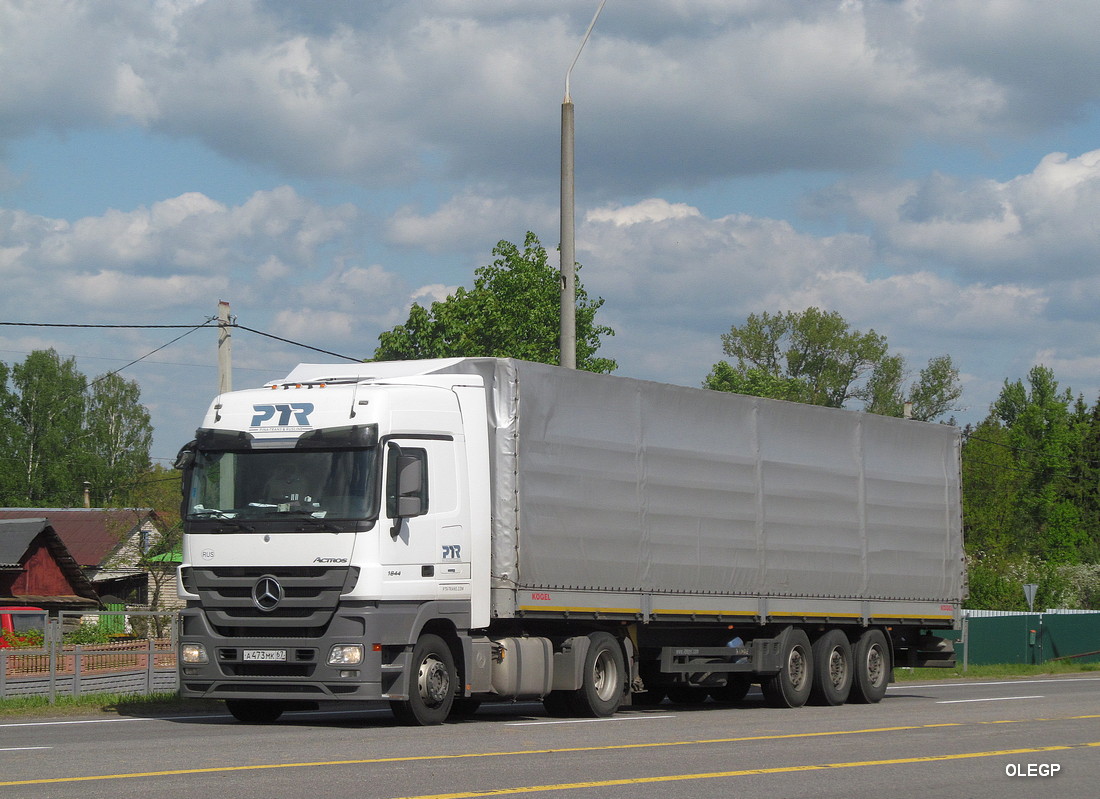 Смоленская область, № А 473 МК 67 — Mercedes-Benz Actros '09 1844 [Z9M]