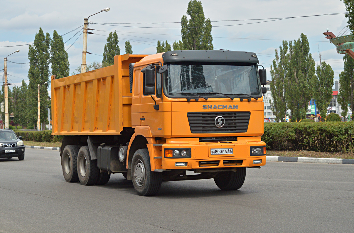 Воронежская область, № М 800 ВВ 36 — Shaanxi Shacman F2000 SX325x