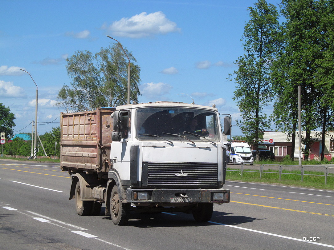 Витебская область, № АК 0091-2 — МАЗ-4570 (общая модель)