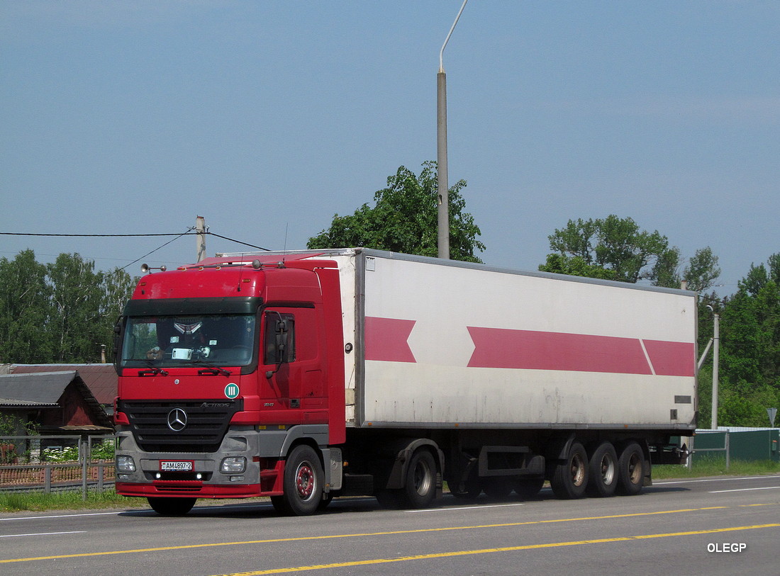 Витебская область, № АМ 4897-2 — Mercedes-Benz Actros ('2003) 1841