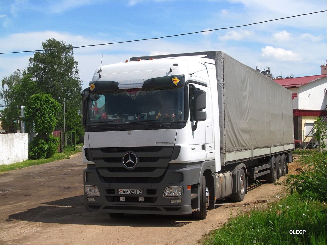 Витебская область, № АМ 0251-2 — Mercedes-Benz Actros ('2009) 1841