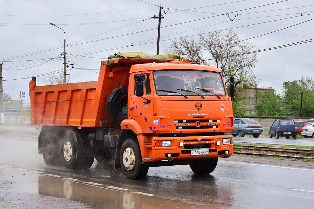 Волгоградская область, № С 140 УН 34 — КамАЗ-6520 [652000]