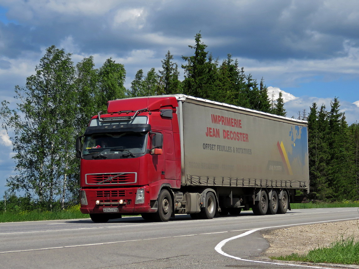 Костромская область, № Н 244 ХВ 44 — Volvo ('2002) FH12.420