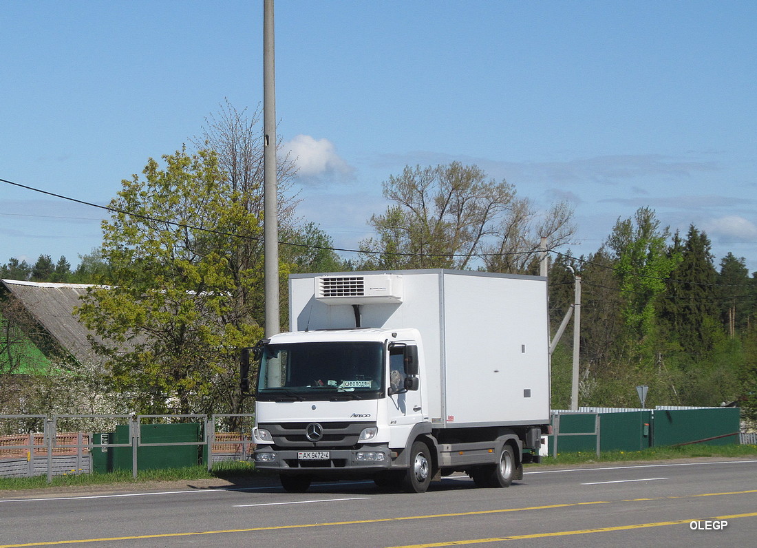 Гродненская область, № АК 9472-4 — Mercedes-Benz Atego 818