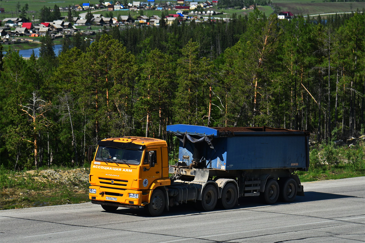 Саха (Якутия), № О 105 ВХ 797 — КамАЗ-65116-A5; Саха (Якутия), № АВ 8114 14 — Langendorf (общая модель) [WLA]