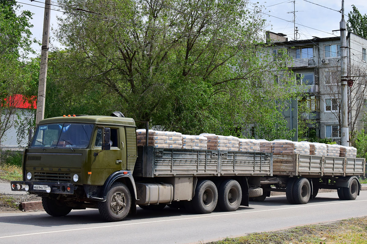 Волгоградская область, № М 669 МО 134 — КамАЗ-5320