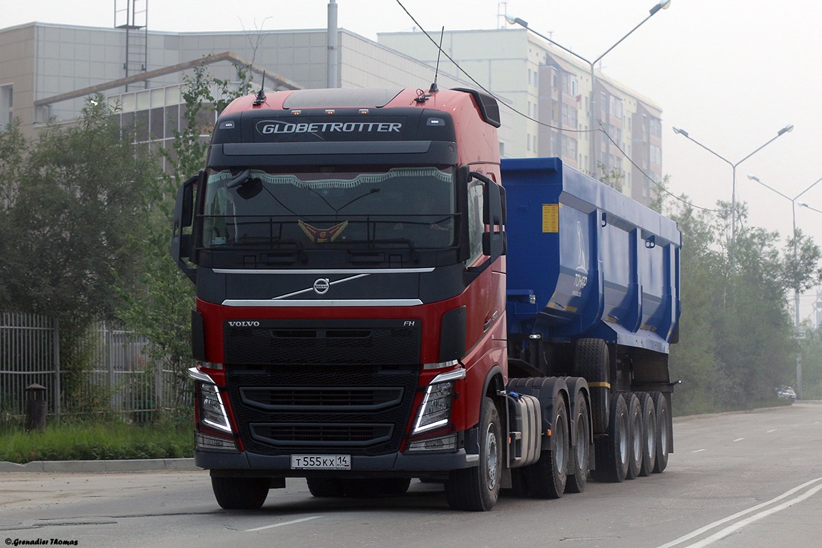 Саха (Якутия), № Т 555 КХ 14 — Volvo ('2012) FH.500