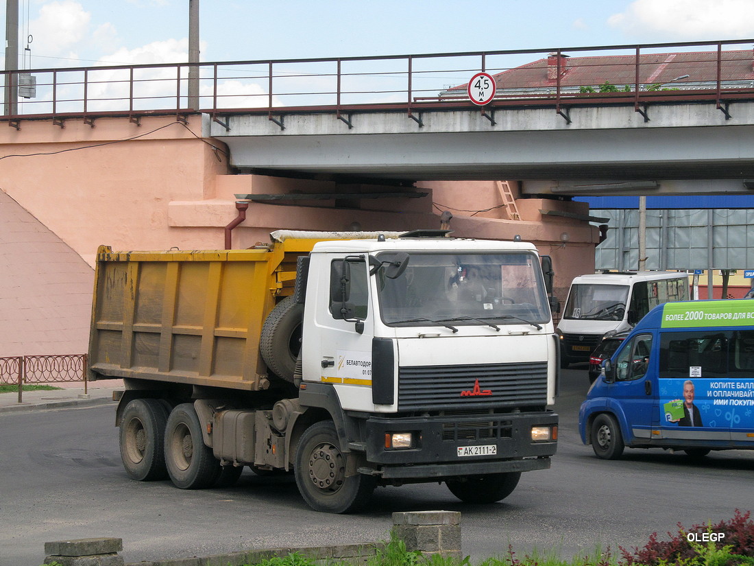 Витебская область, № АК 2111-2 — МАЗ-6501 (общая модель)