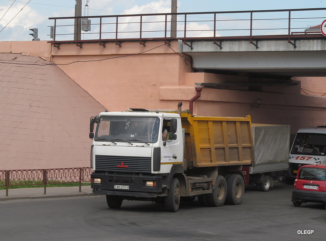 Витебская область, № АК 2111-2 — МАЗ-6501 (общая модель)