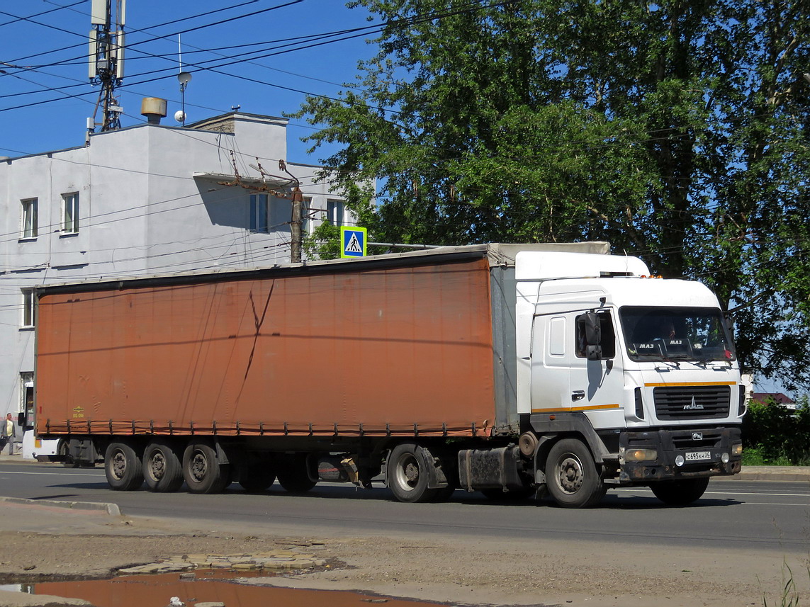 Волгоградская область, № С 695 КН 34 — МАЗ-5440A9