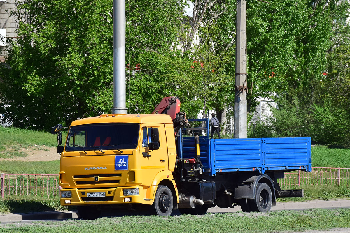 Волгоградская область, № А 731 УЕ 134 — КамАЗ-4308-R4