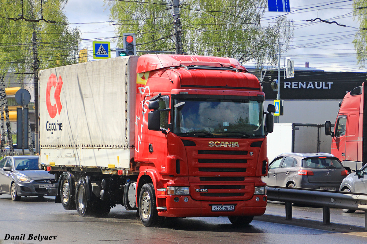 Кировская область, № Х 365 ОЕ 43 — Scania ('2009) R420