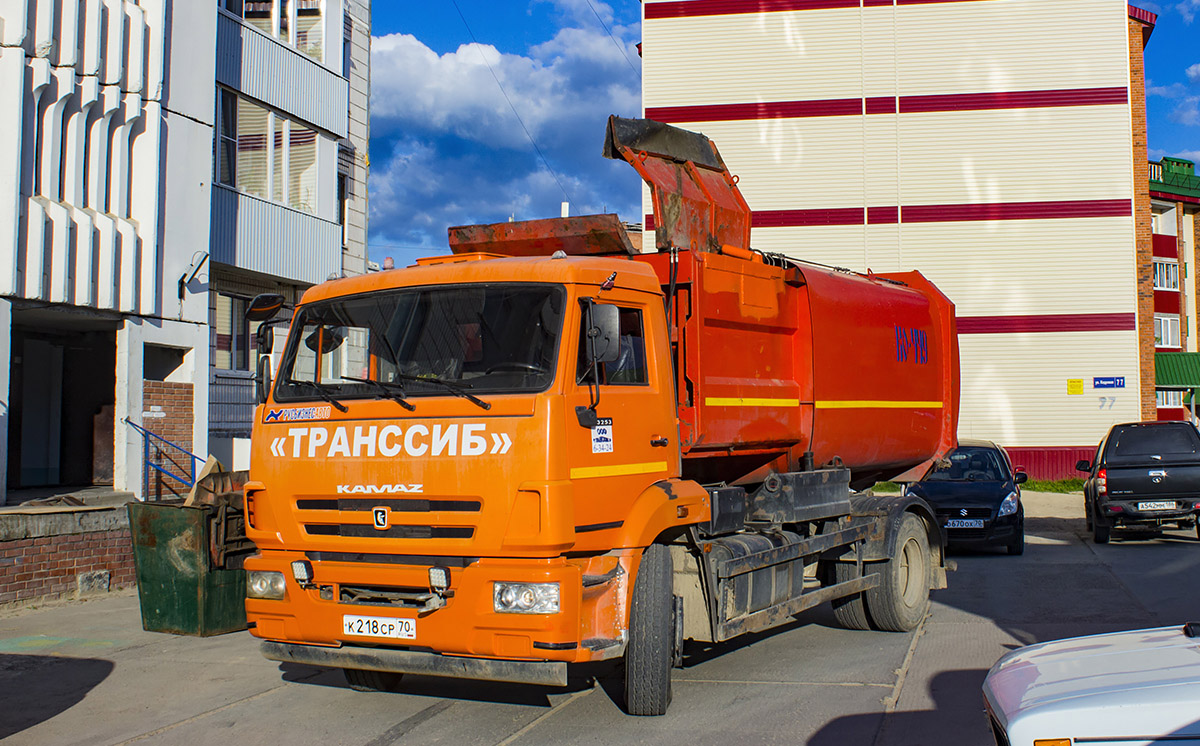 Томская область, № К 218 СР 70 — КамАЗ-43253-H3