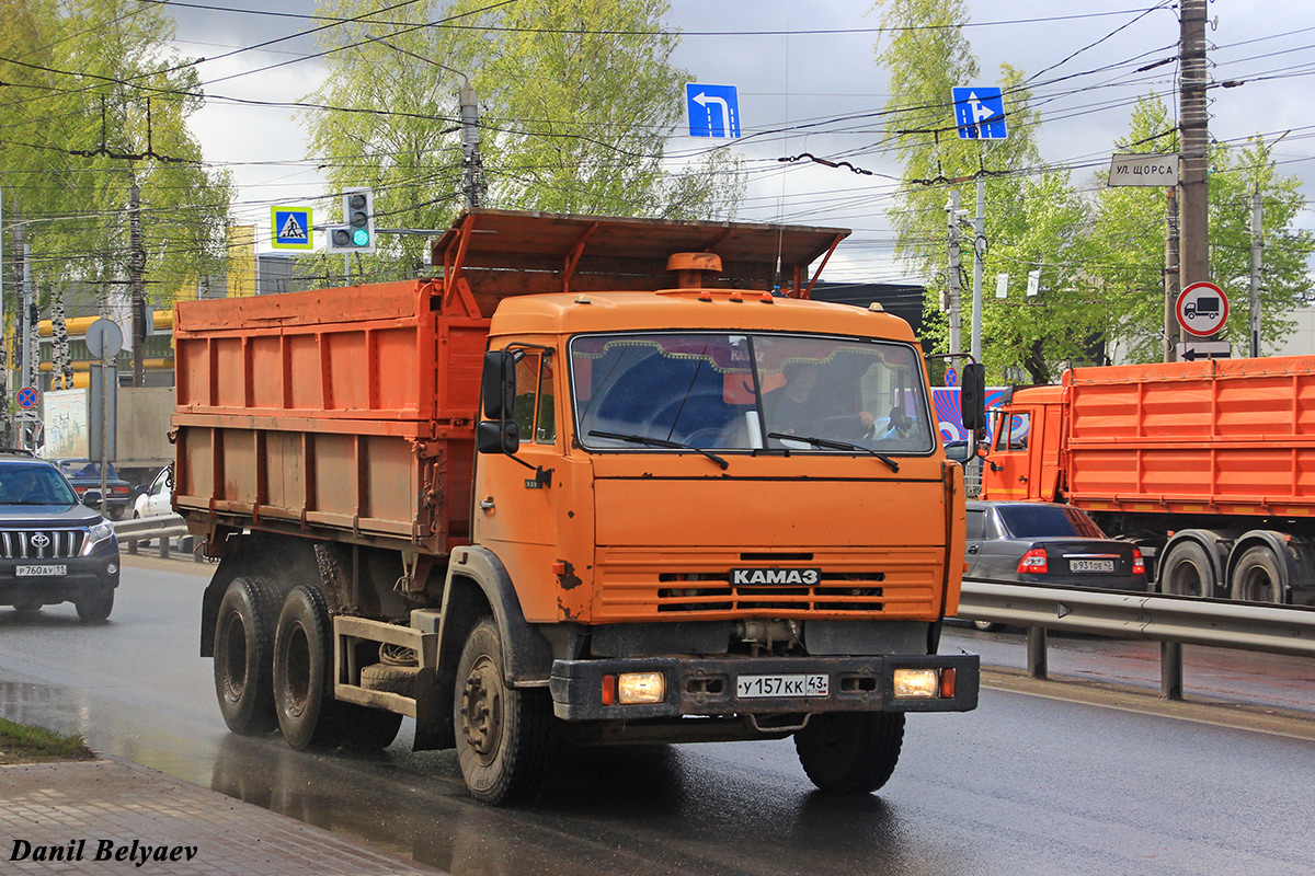 Кировская область, № У 157 КК 43 — КамАЗ-53215-15 [53215R]