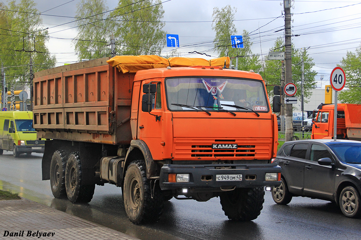 Кировская область, № С 949 ОМ 43 — КамАЗ-43118-15 [43118R]