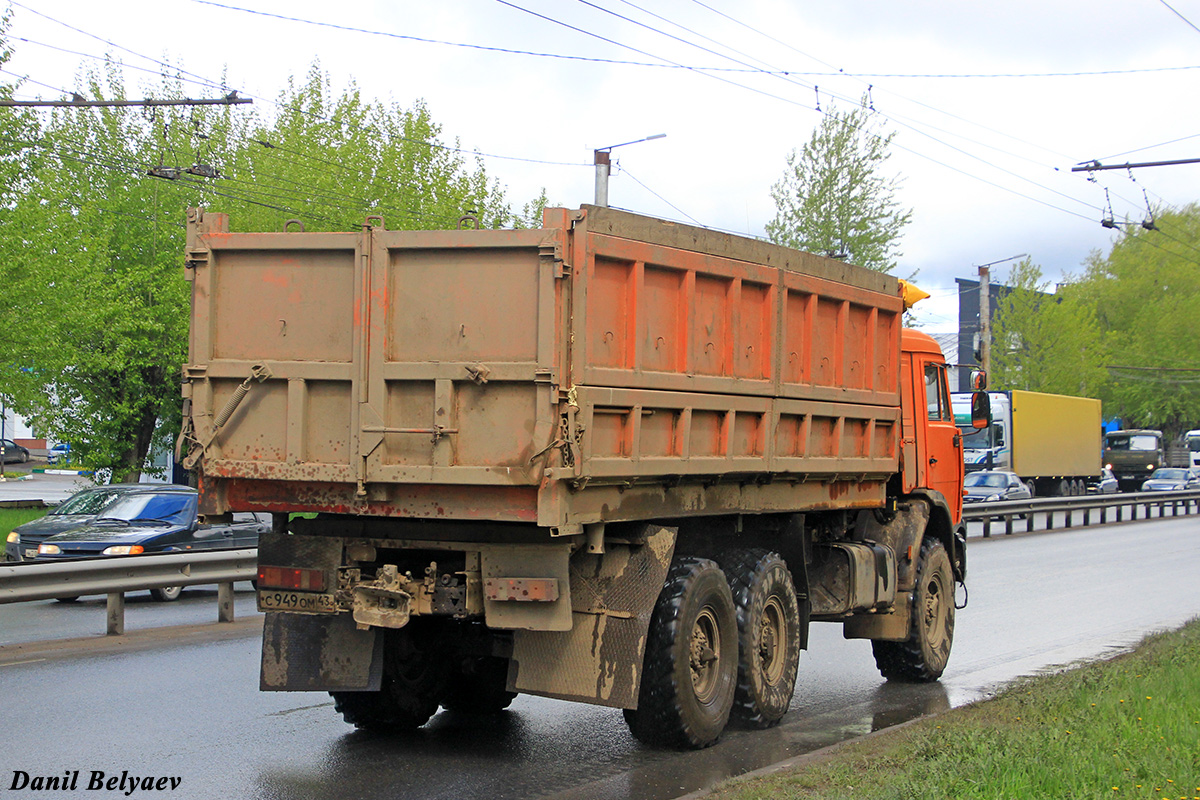 Кировская область, № С 949 ОМ 43 — КамАЗ-43118-15 [43118R]