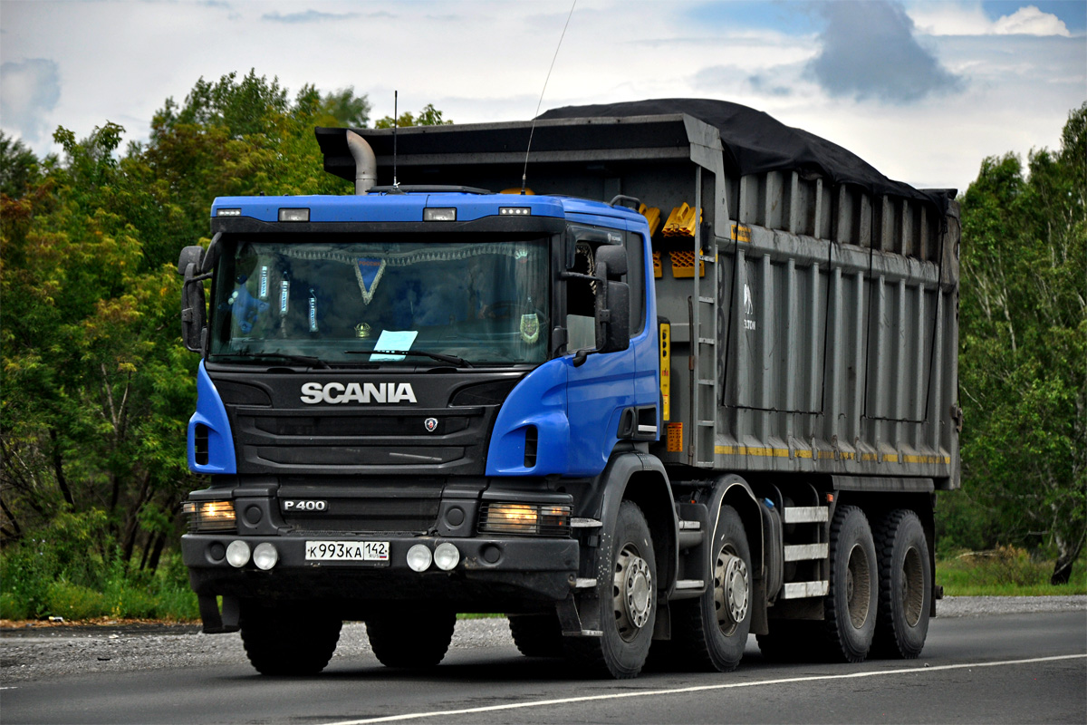 Кемеровская область, № К 993 КА 142 — Scania ('2011) P400