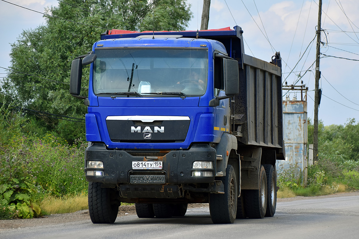 Пермский край, № О 814 ТУ 159 — MAN TGS ('2007) 40.390