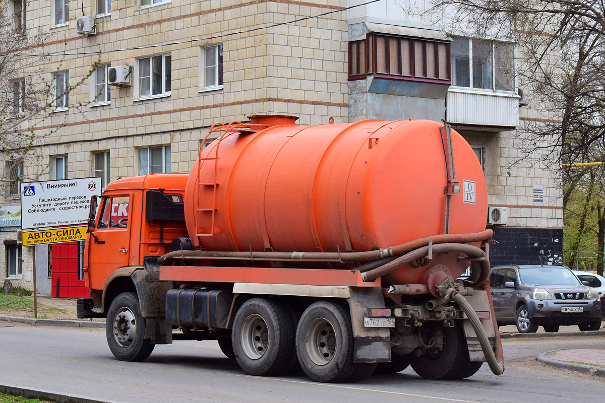 Волгоградская область, № А 762 УВ 164 — КамАЗ-65115-62