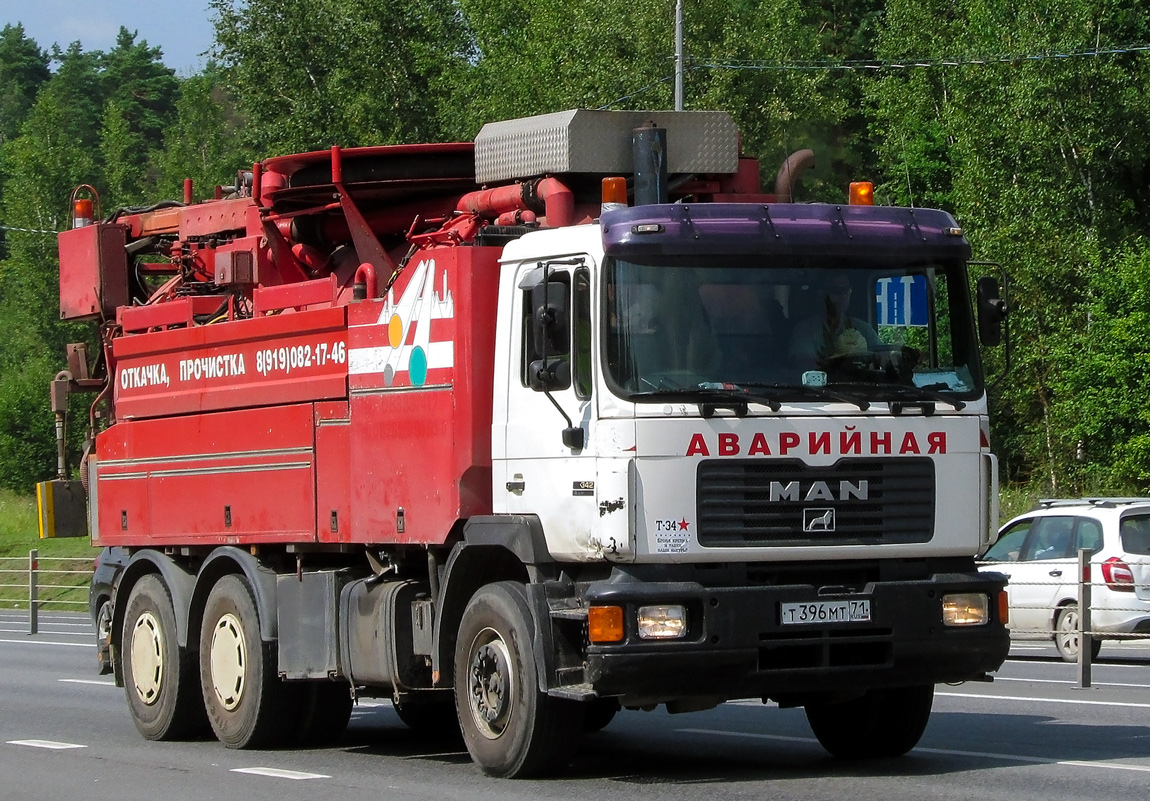 Тульская область, № Т 396 МТ 71 — MAN F90 18.xxx (общая)