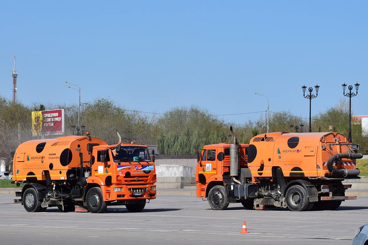 Волгоградская область, № В 574 ХМ 134 — КамАЗ-53605-L4; Волгоградская область, № Е 465 ОС 134 — КамАЗ-53605-A5