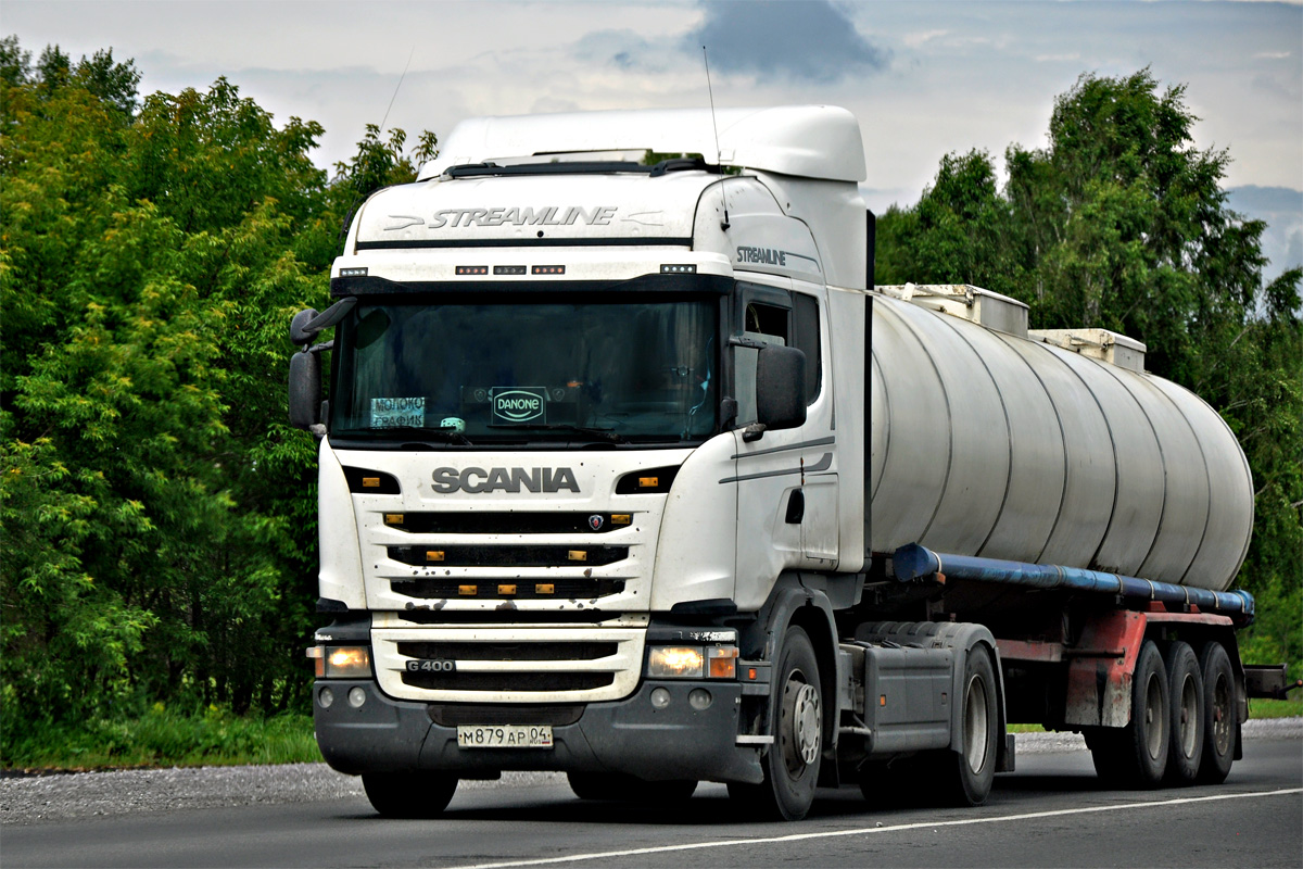 Алтай, № М 879 АР 04 — Scania ('2013) G400