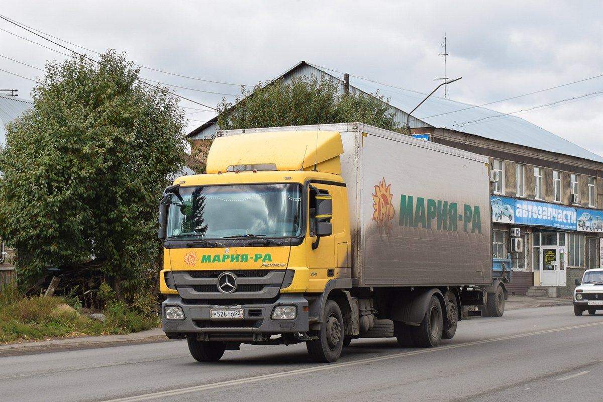 Алтайский край, № Р 526 ТО 22 — Mercedes-Benz Actros ('2009) 2541