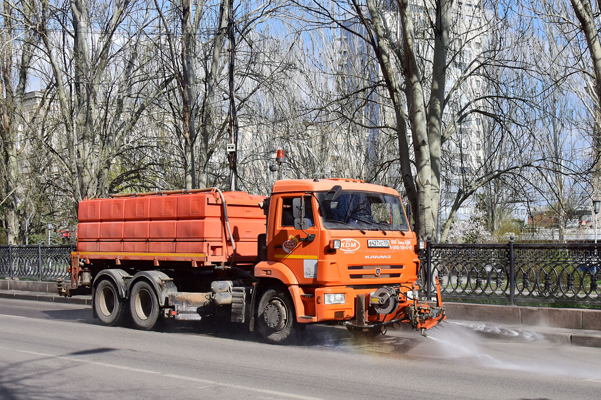 Волгоградская область, № В 427 УС 134 — КамАЗ-65115-42