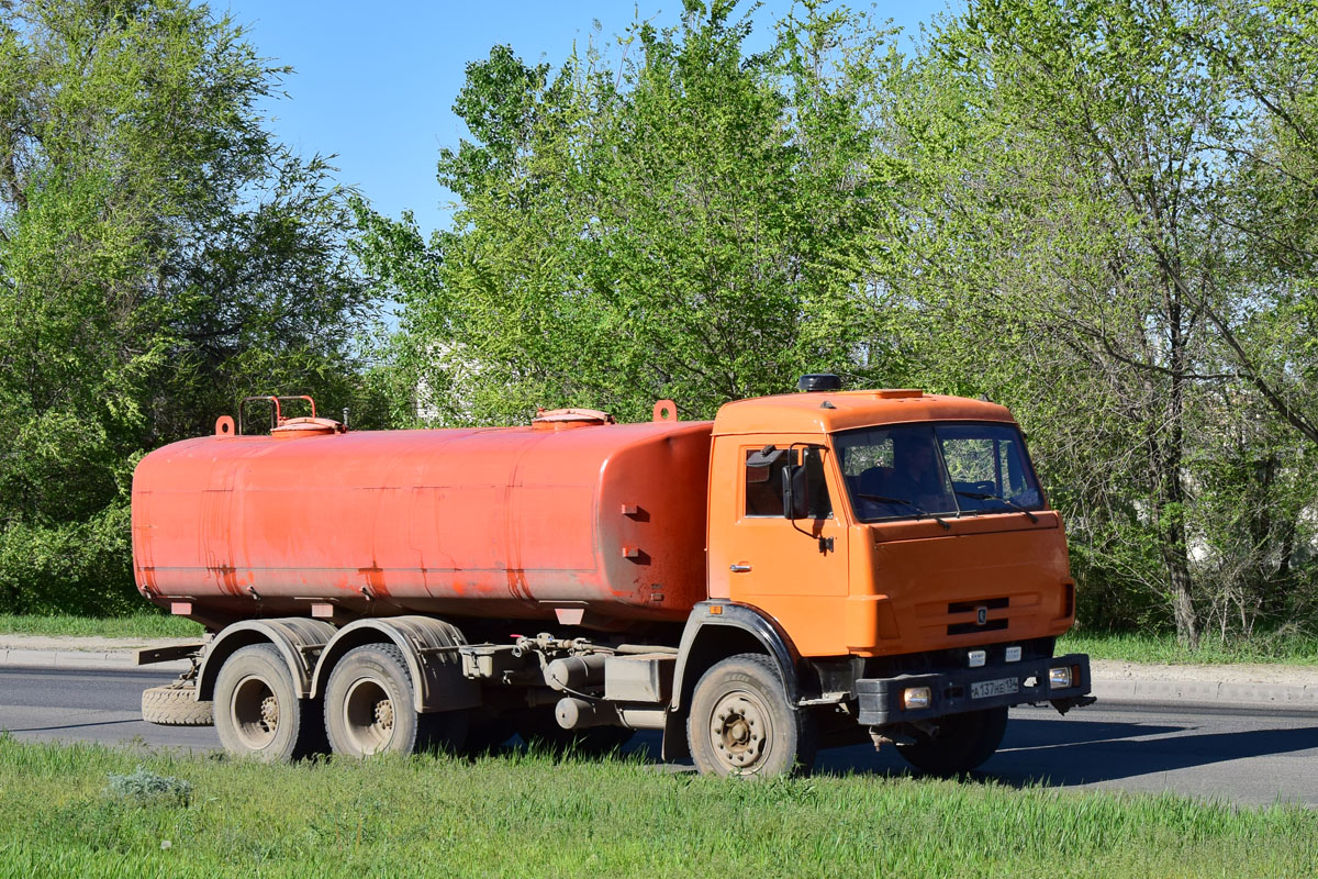 Волгоградская область, № А 137 НЕ 134 — КамАЗ-53215-15 [53215R]