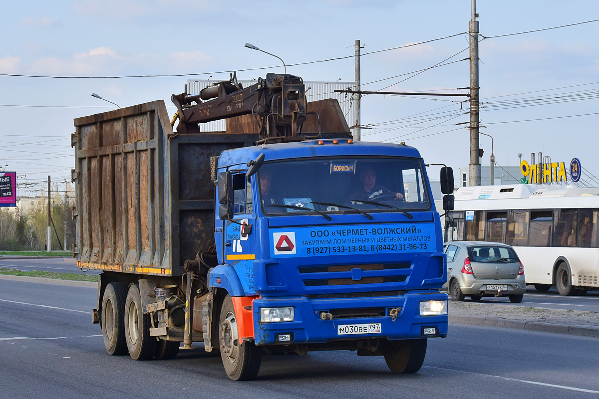 Волгоградская область, № М 030 ВЕ 797 — КамАЗ-65115 (общая модель)