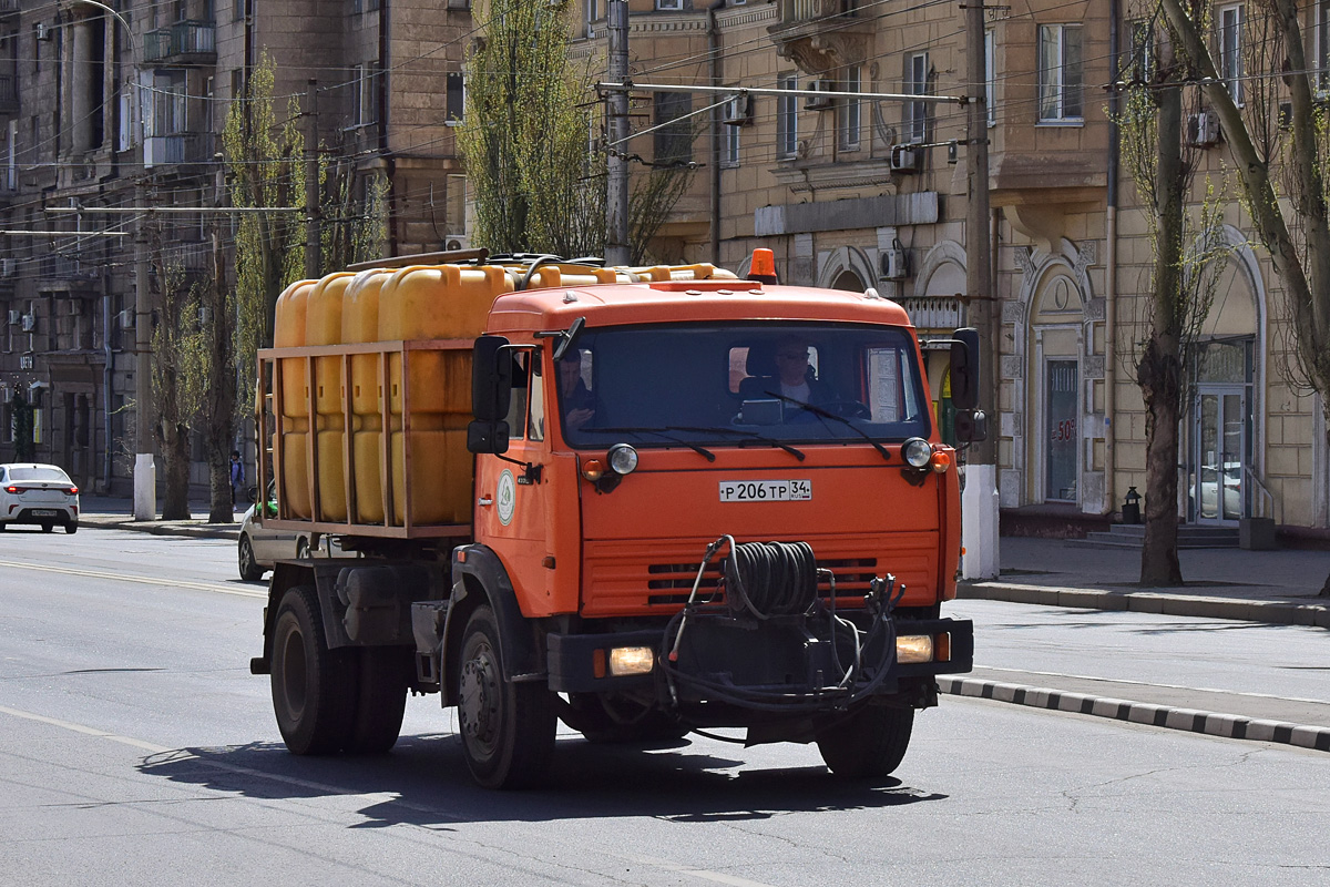 Волгоградская область, № Р 206 ТР 34 — КамАЗ-43255-H3