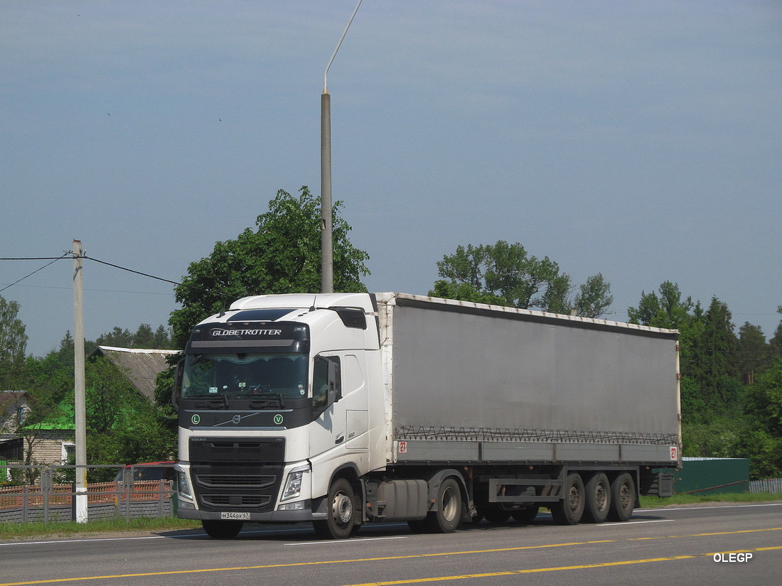 Смоленская область, № М 344 ВК 67 — Volvo ('2012) FH.460