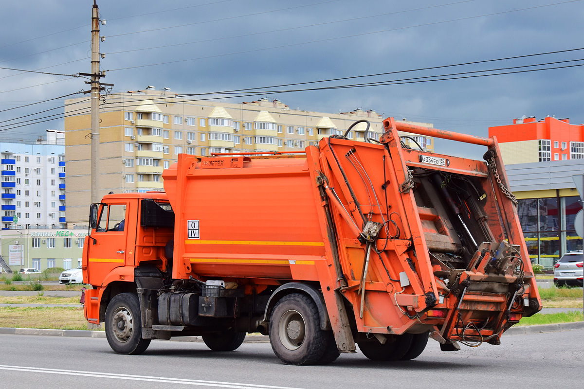 Волгоградская область, № А 334 ЕО 155 — КамАЗ-53605-62